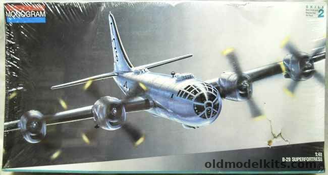 Monogram 1/48 Boeing B-29 Superfortress - with Atomic Bombs, 5706 plastic model kit